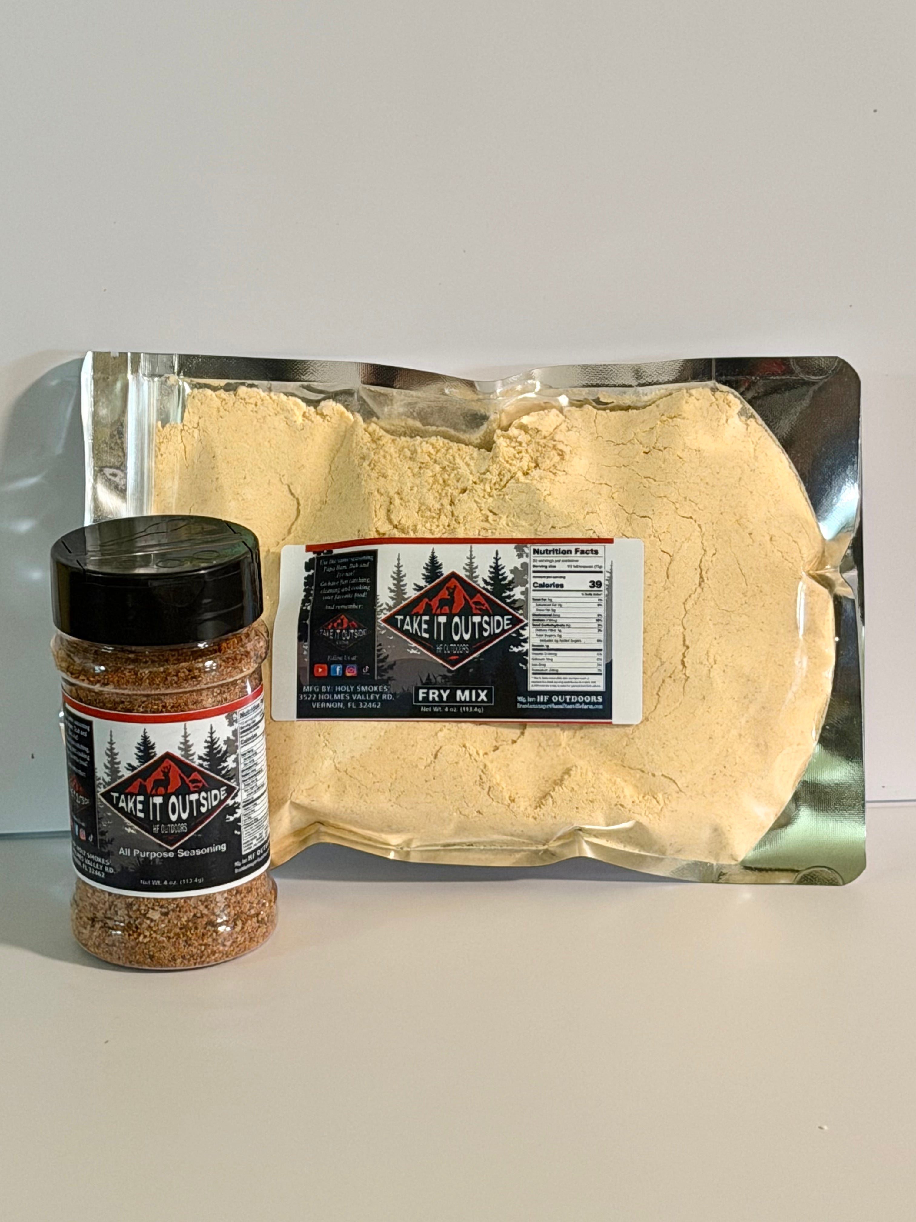 HF Outdoors Seasoning & Fry Mix Bundle
