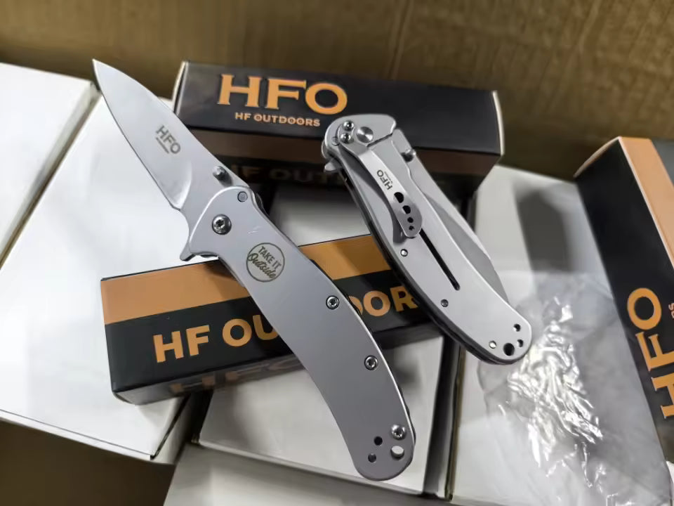 Everyday Carry Folding Knife – 3.5” Blade | Liner Lock | Pocket Clip SCRATCH AND DENT