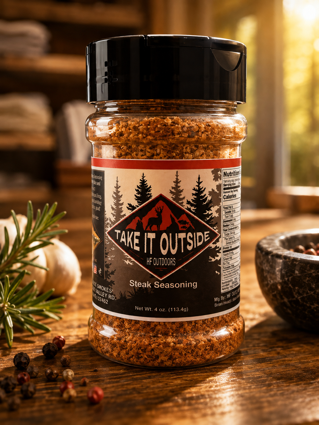 HF Outdoors Custom Blend Steak Seasoning
