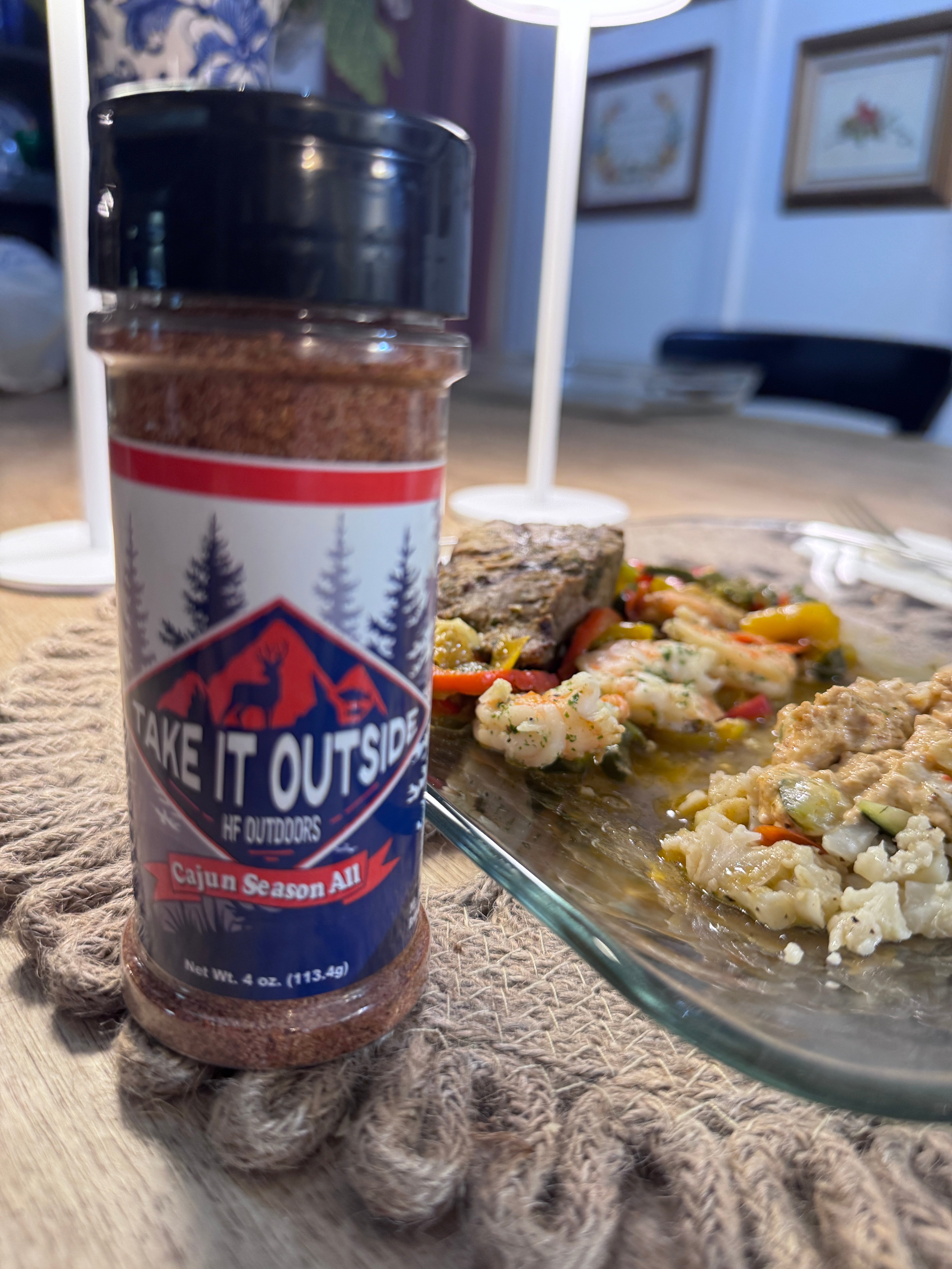 Take It Outside Cajun Season All – Bold Cajun All-Purpose Seasoning