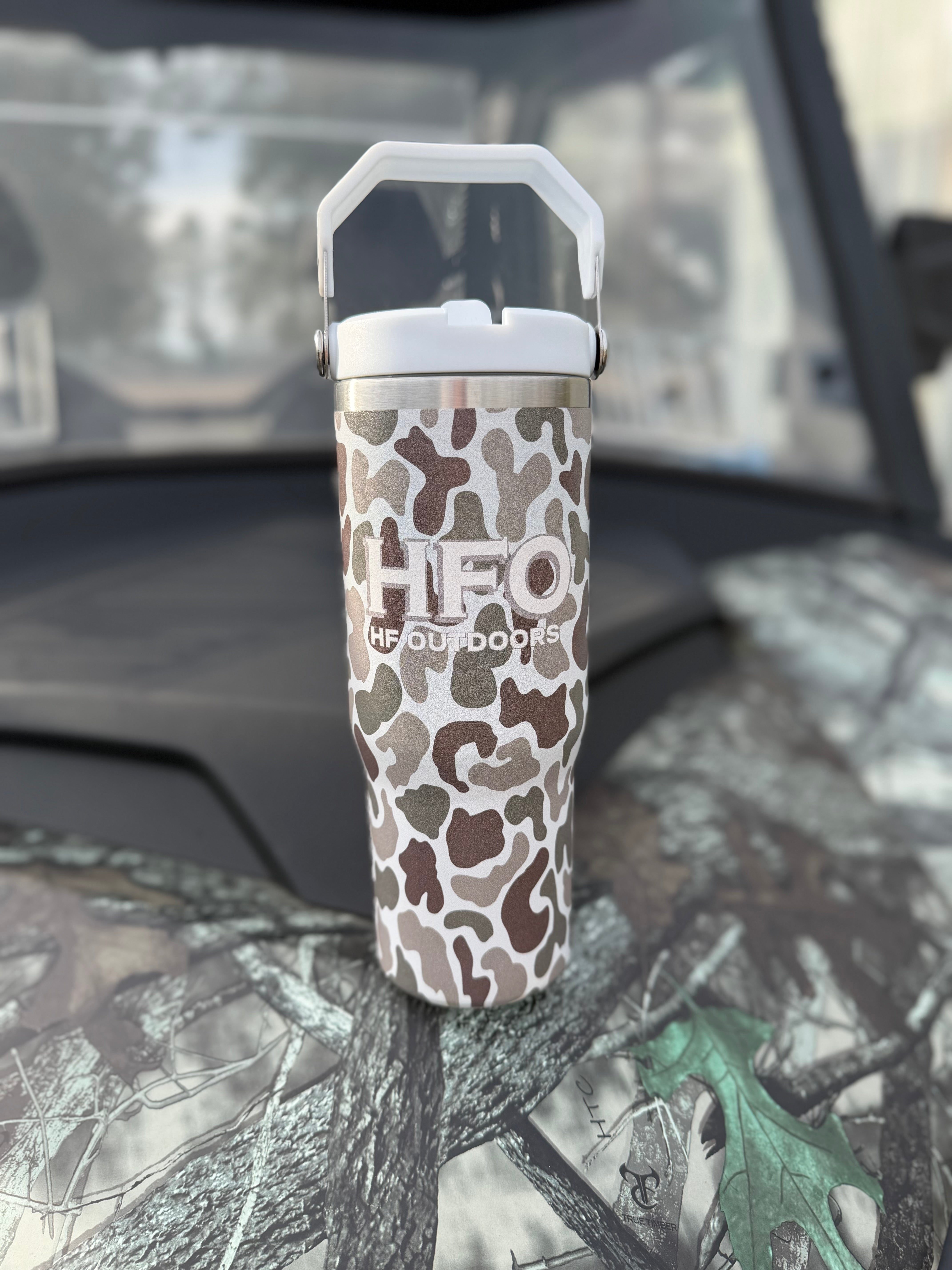 HFO Vintage Marsh Camo Tumbler