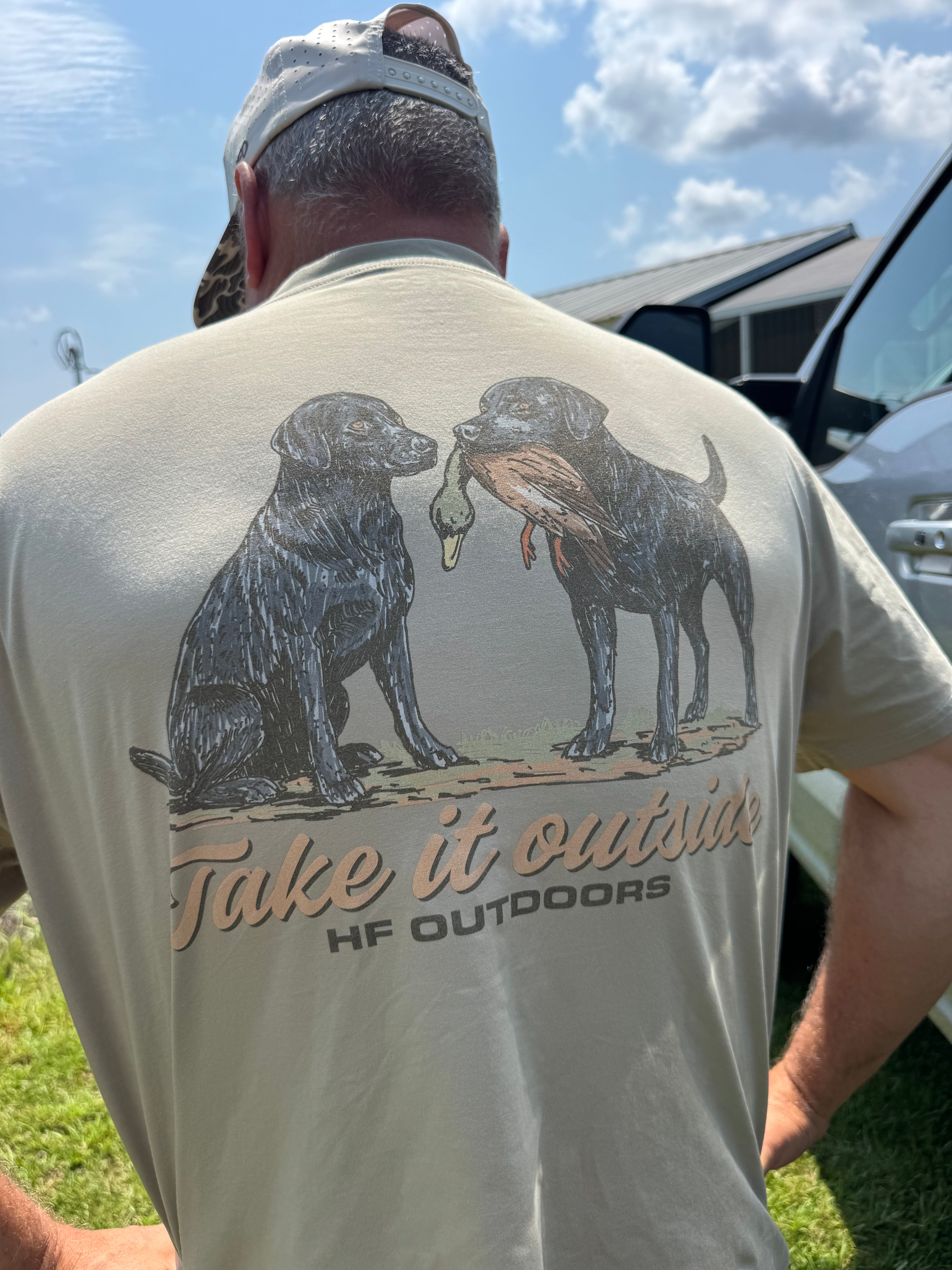 Take It Outside™ Black Lab Heritage Tee