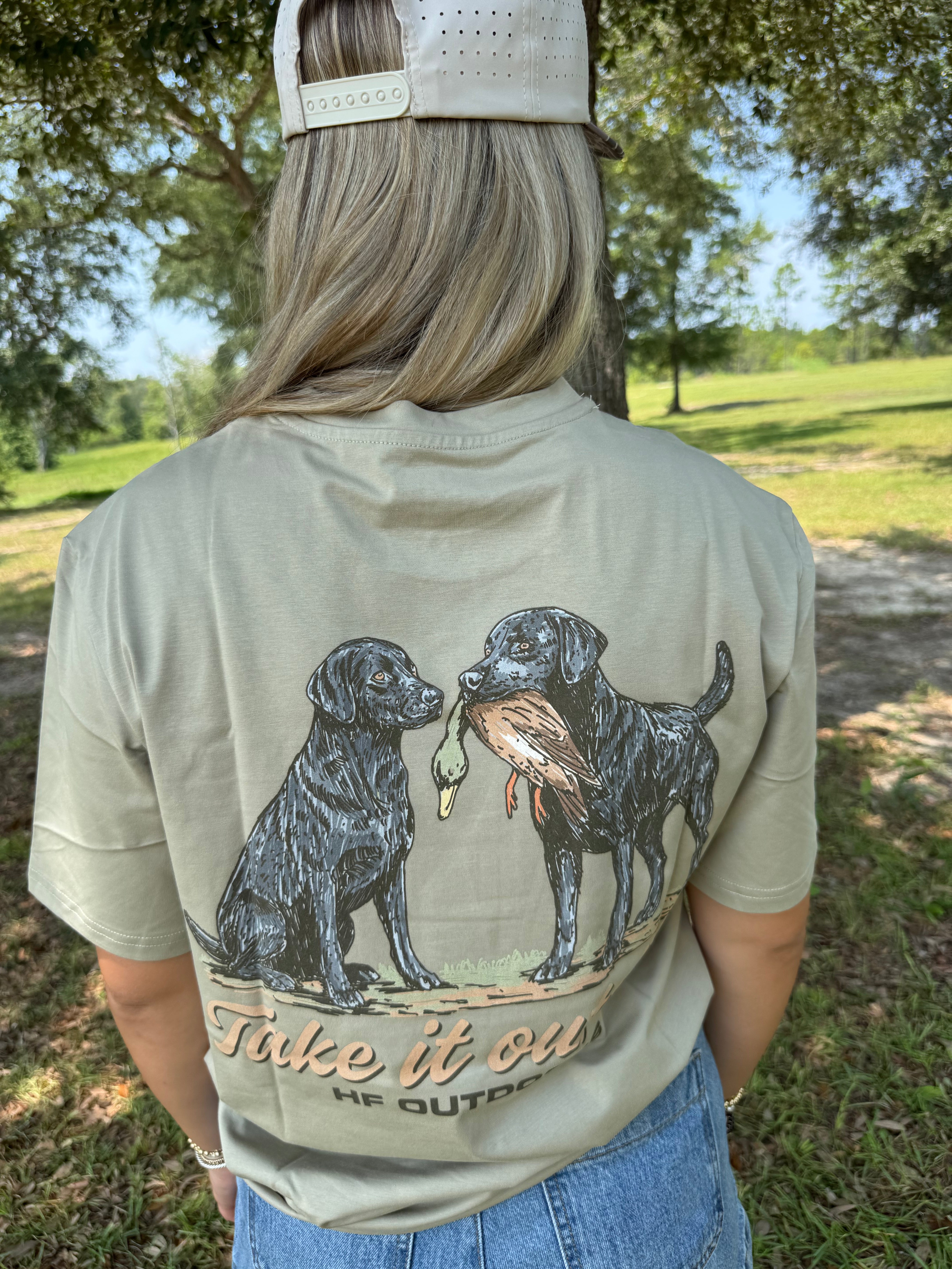 Take It Outside™ Black Lab Heritage Tee