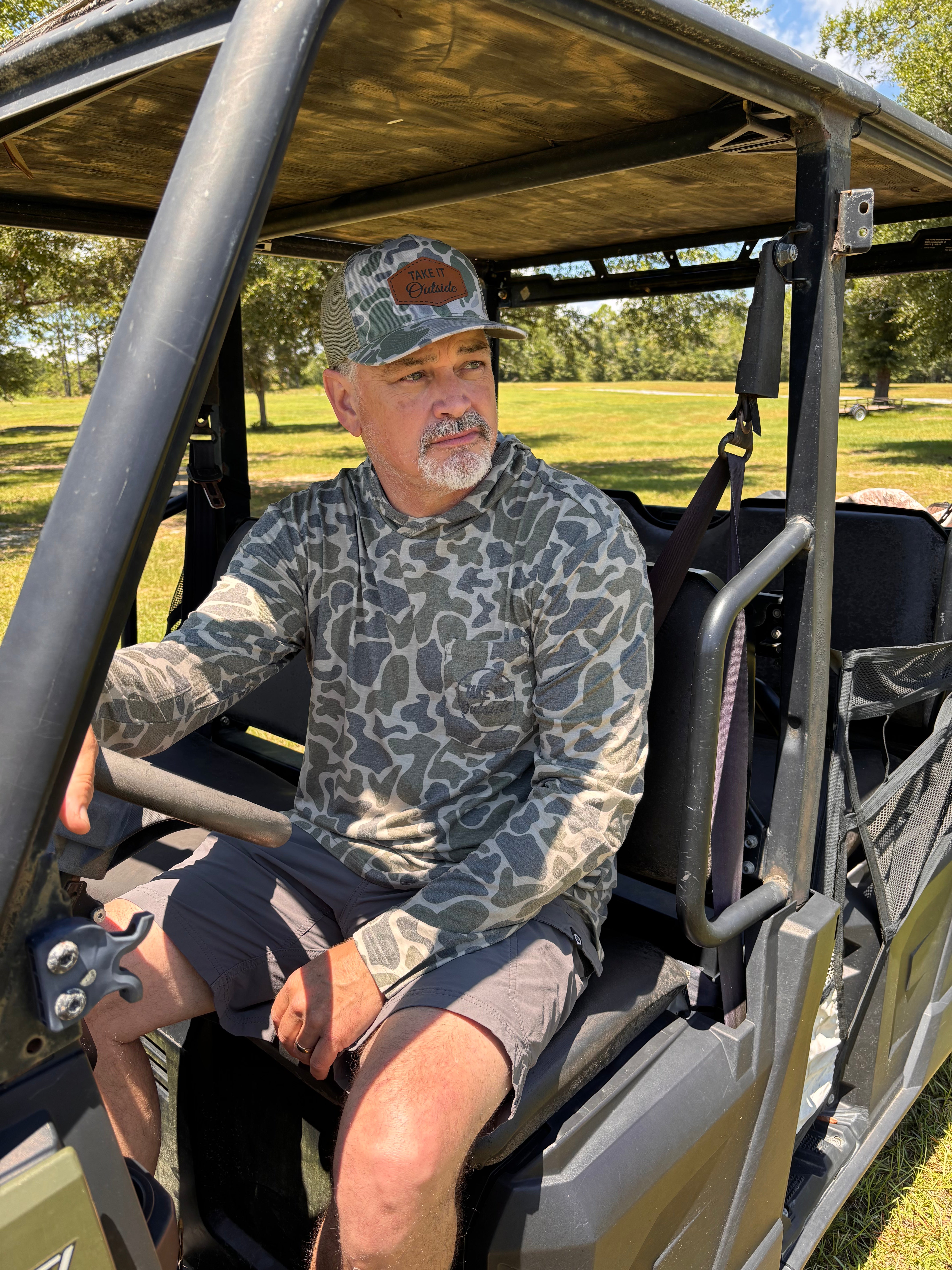 Long Sleeve Camo Performance Hoodie