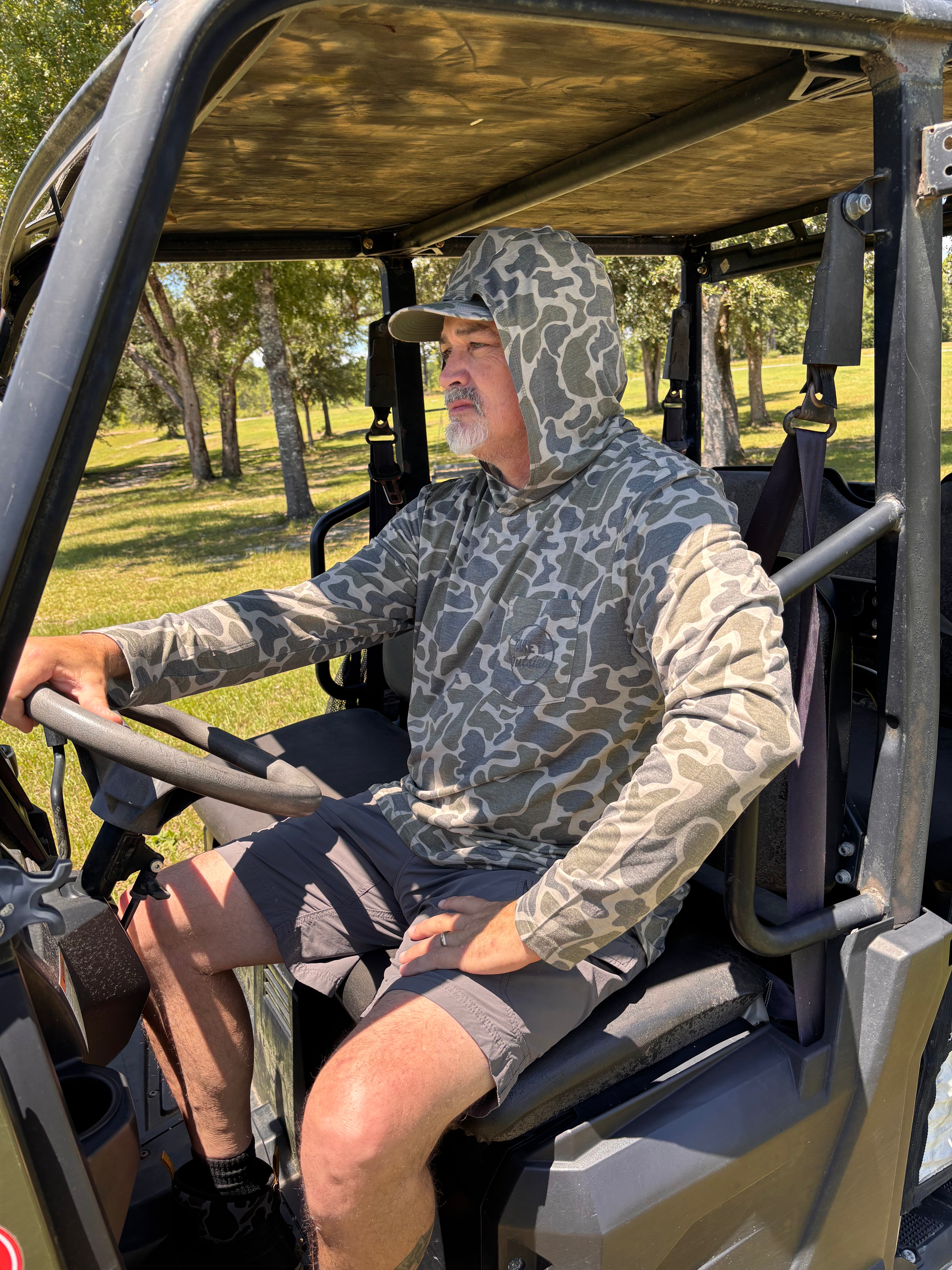 Long Sleeve Camo Performance Hoodie