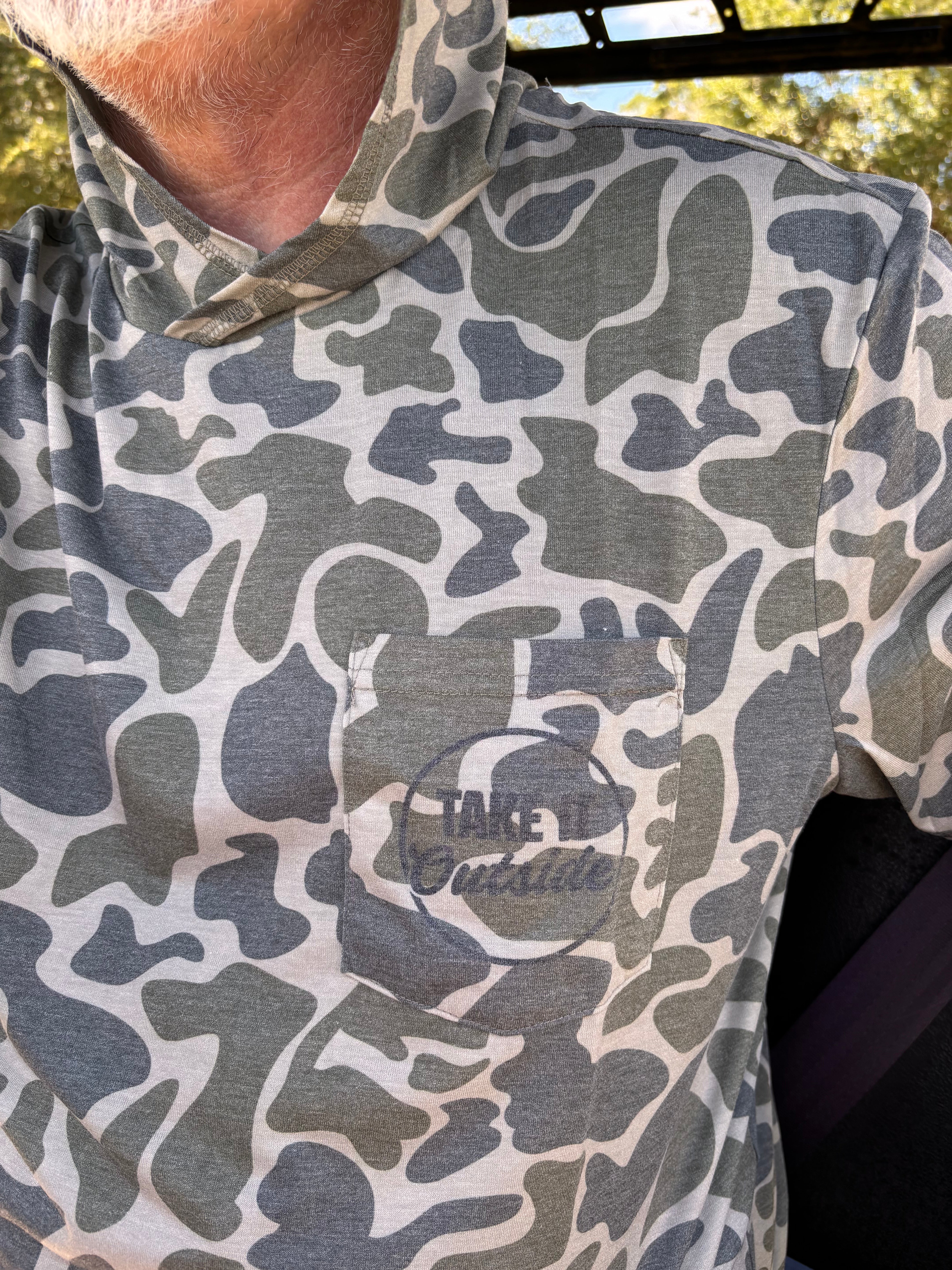 Long Sleeve Camo Performance Hoodie