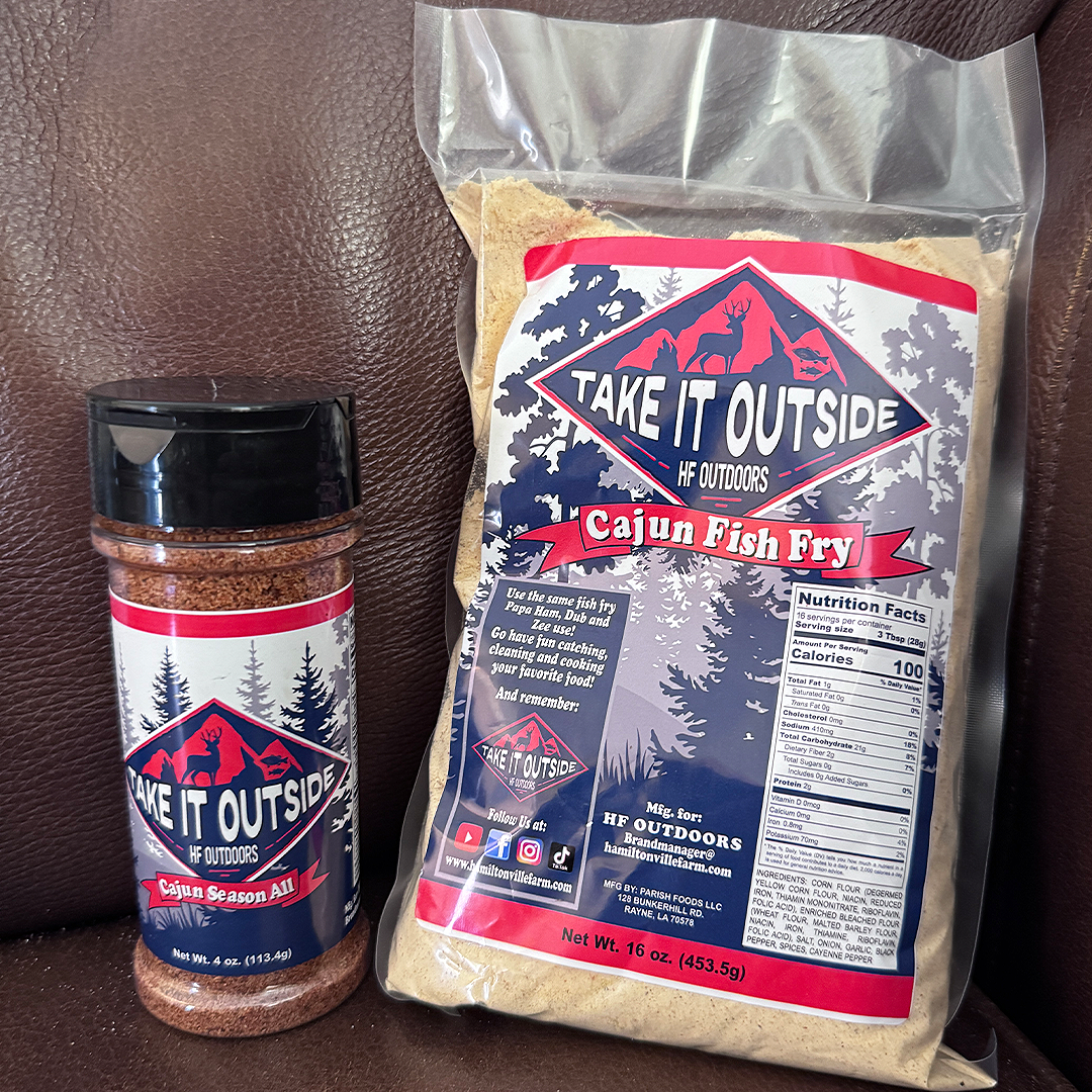 Take It Outside Cajun Combo Pack – Seasoning & Fish Fry