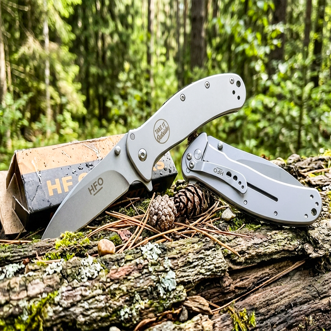 Everyday Carry Folding Knife – 3.5” Blade | Liner Lock | Pocket Clip SCRATCH AND DENT